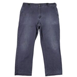 Workrite FR Flame Resistant Pants Mens 40x29 Blue Cotton Blend Workwear Utility